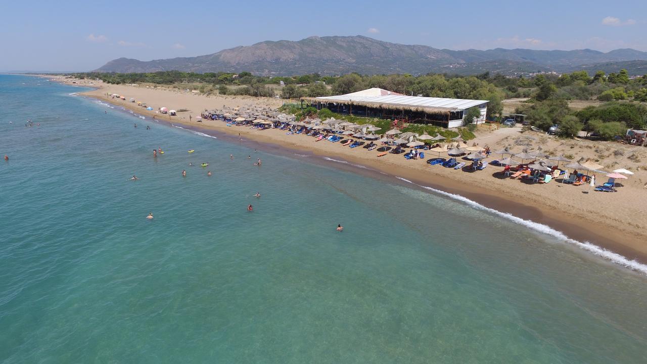 Panelma Villa Tranquil Coastal Retreat In Zacharo Tholon Luaran gambar