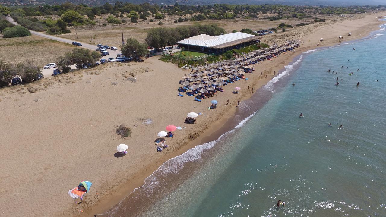 Panelma Villa Tranquil Coastal Retreat In Zacharo Tholon Luaran gambar
